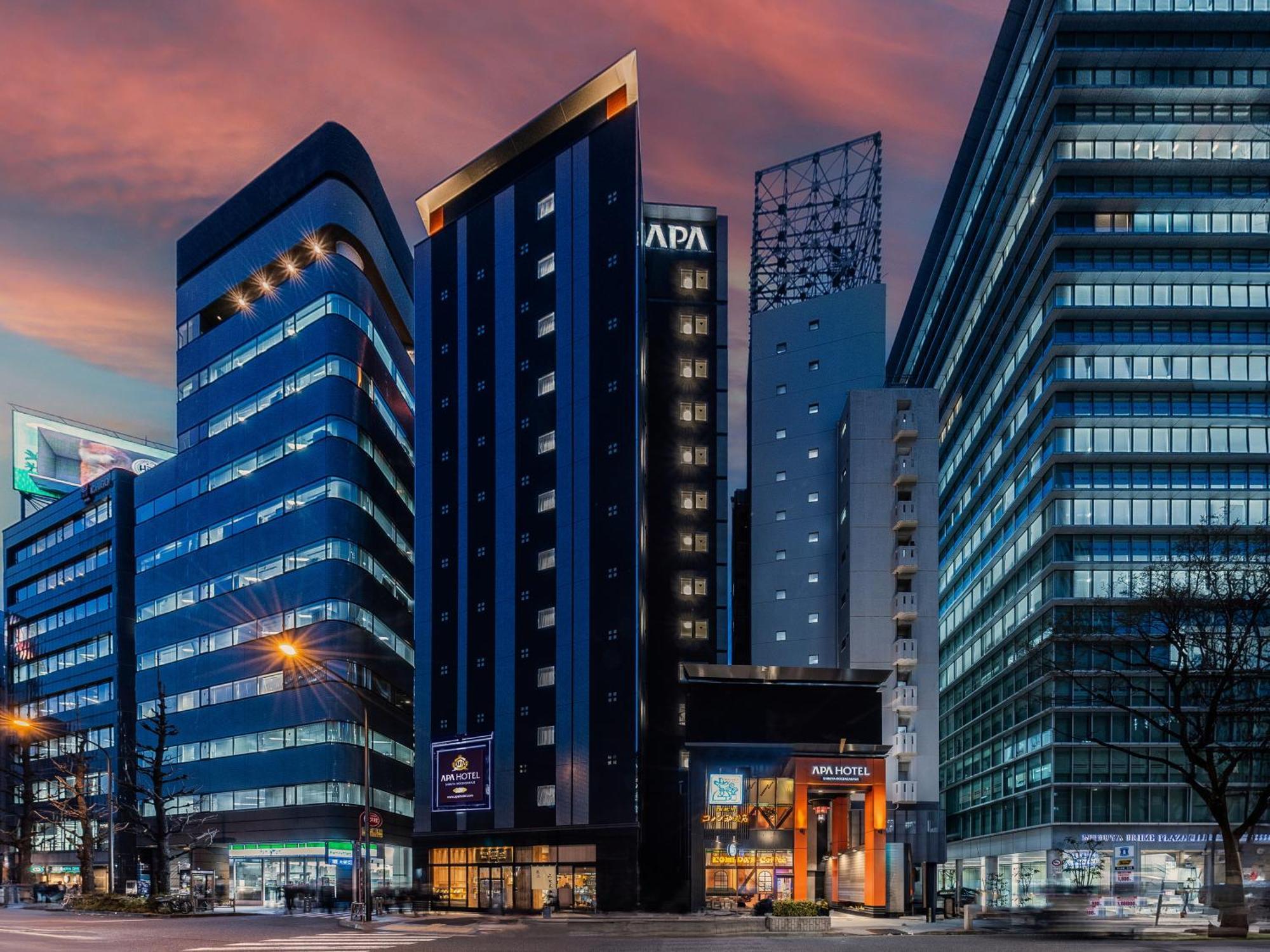 Apa Hotel Shibuya Dogenzakaue Tokyo Bagian luar foto