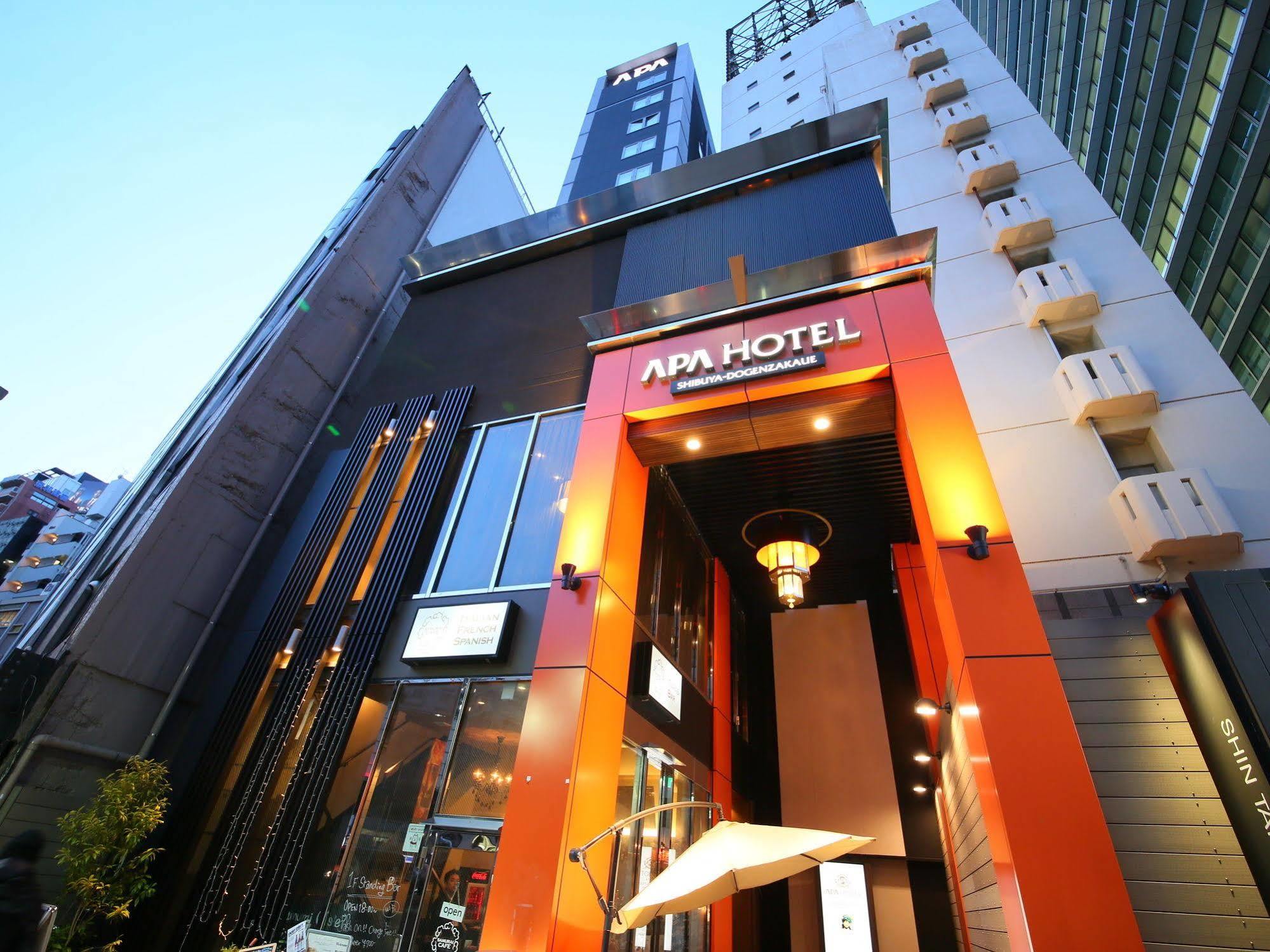 Apa Hotel Shibuya Dogenzakaue Tokyo Bagian luar foto